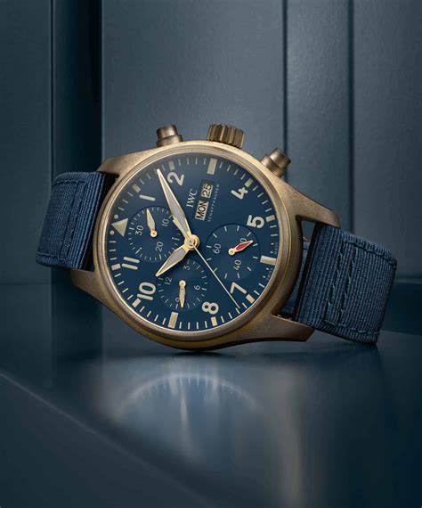 iwc bronze watch|iwc bronze pilot watch.